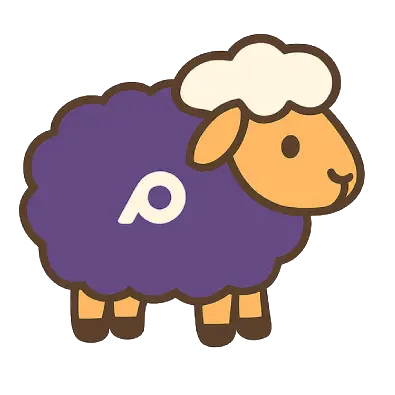 sheep-fluffy mascot